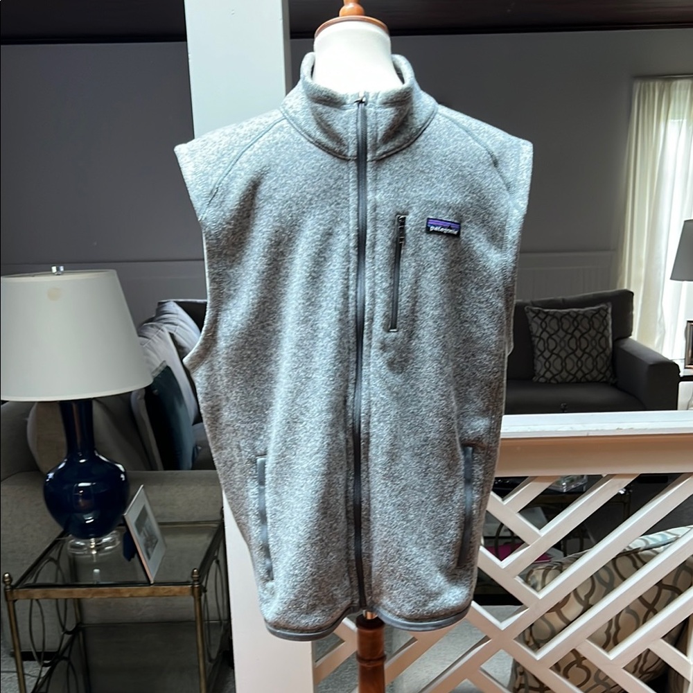 Patagonia  Gray Fleece Vest